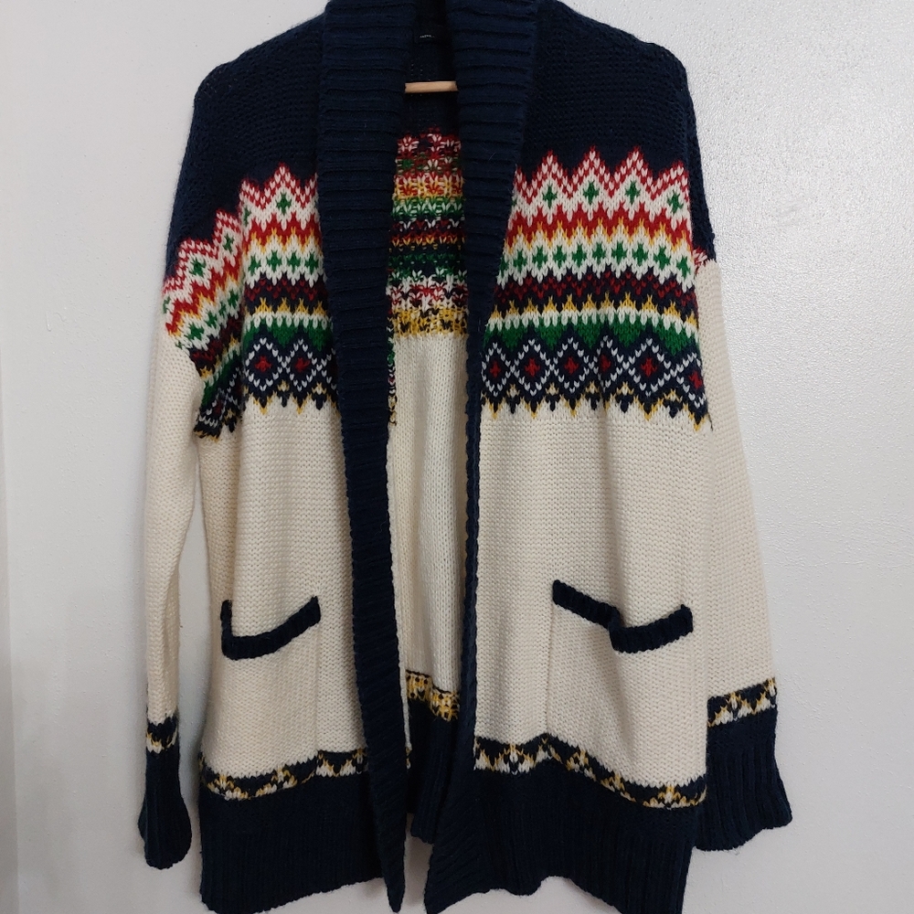 Large vintage feel cardigan from American Eagle Outfitters
